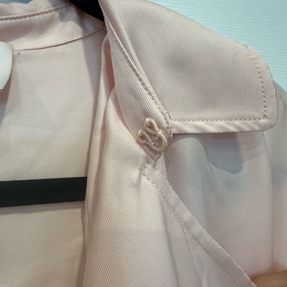RARE Like New Designer CINQ à SEPT Blush Pink Women's Duster Aziza Jacket| XS/S - Picture 14 of 14
